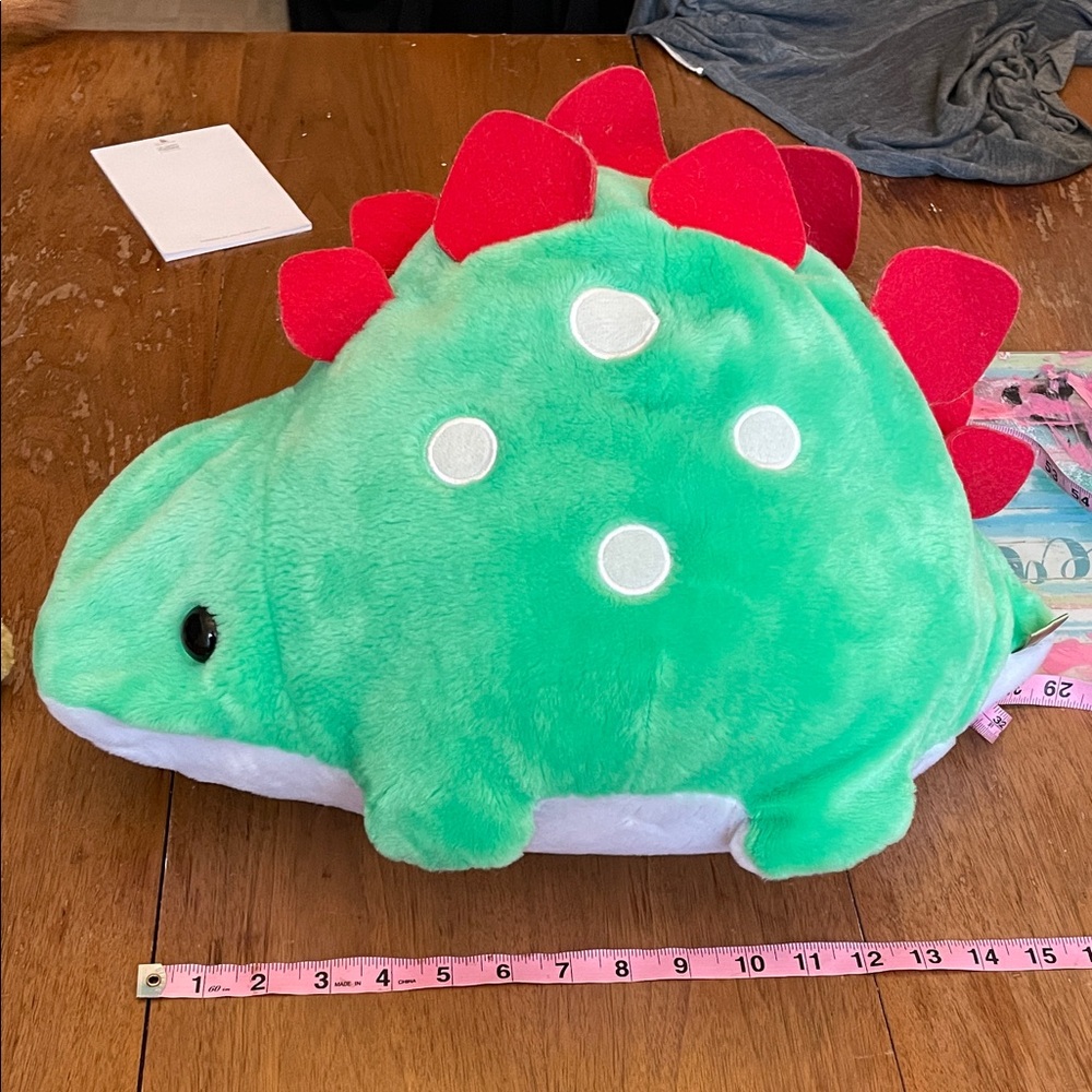 Big Green Stegosaurus Plush